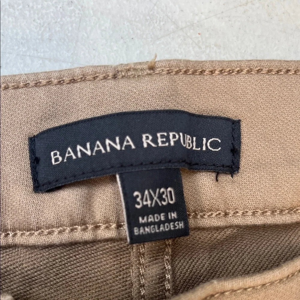 Banana Republic Tan Chinos 34x30 new no tags